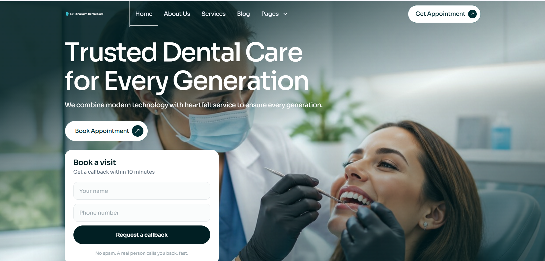 Dental Clinic Care Portal
